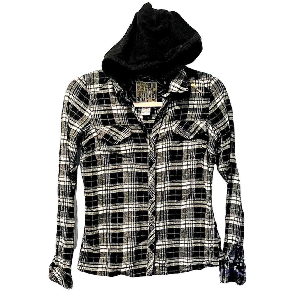 2 for $30 ⭐️Billabong small plaid flannel shirt